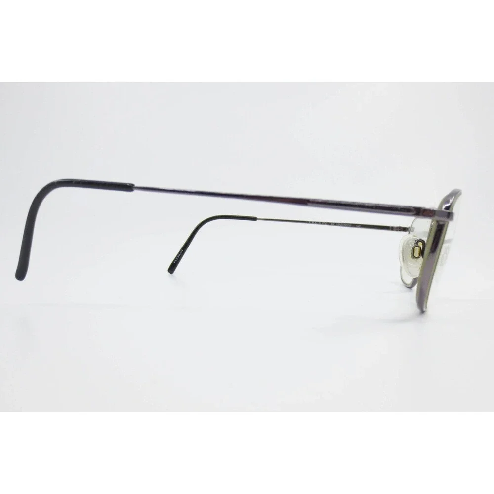 Flexon 600 by Marchon Gunmetal Oval Titanium Eyeglass Frames 52-18-140 35961